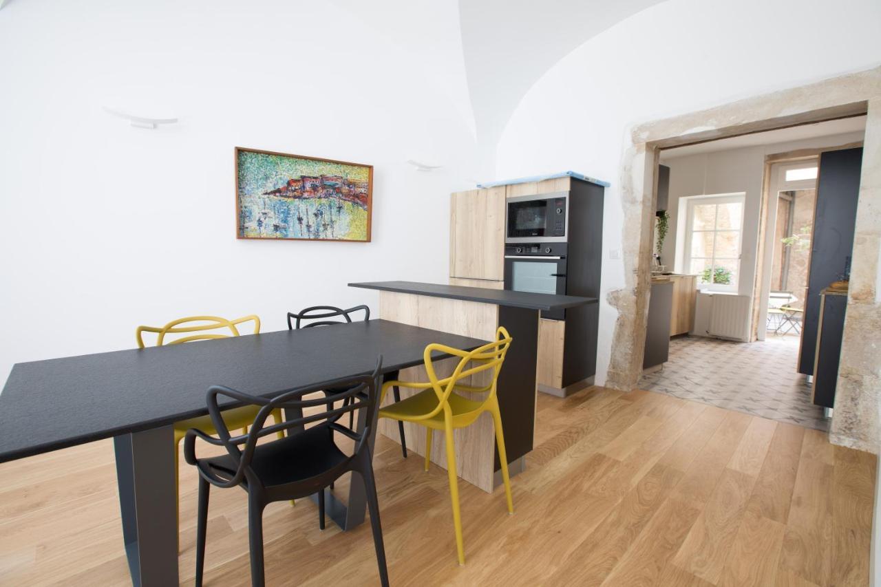 L'Aubertine - Appartement Hypercentre Avec Terrasse بون المظهر الخارجي الصورة
